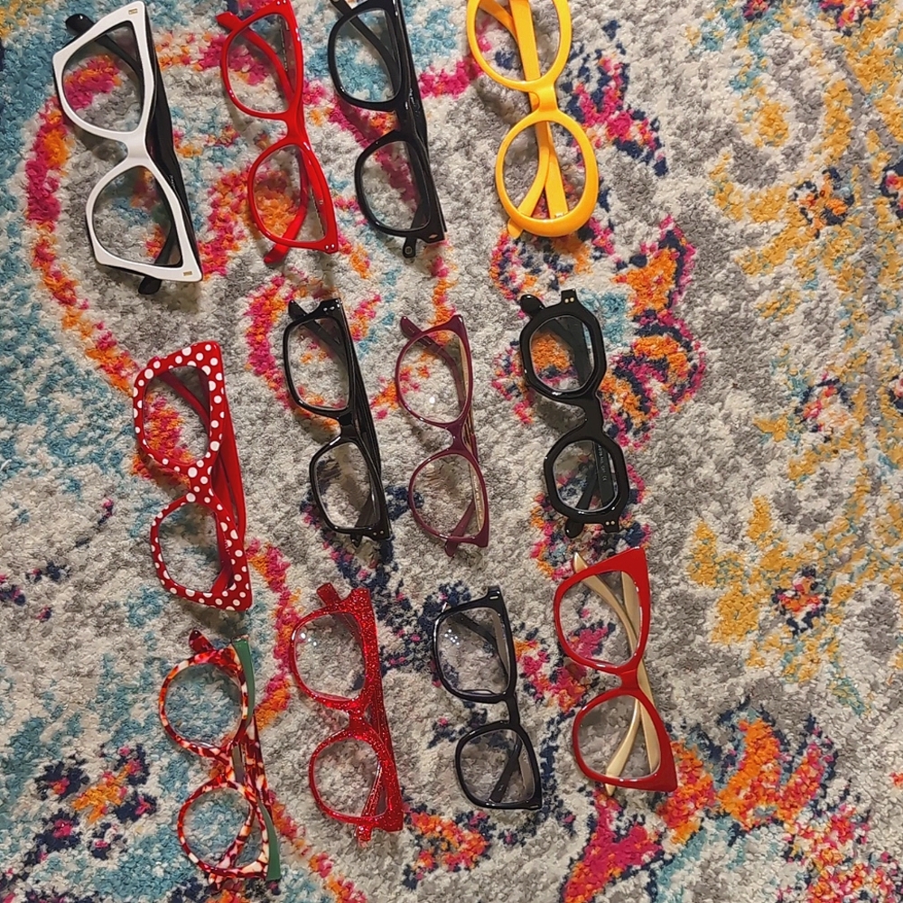 Lot of 12 Women’s Prescription Frames Glasses Bundle